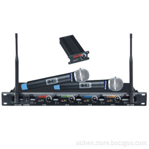4-channel Wireless Microphone